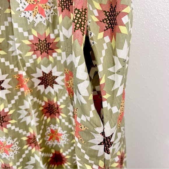 NWT Universal Thread Quilt Printed Boho Maxi Dress - Picture 6 of 13